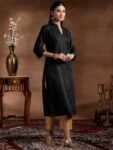 64d2ca8d-c813-4f06-a6e6-1efbe01c99911740567664711-Libas-Mandarin-Collar-Three-Quarter-Straight-Kurta-869174056-1