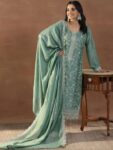 abd7e0a5-04c2-4693-9a47-bb6ce749d93a1738218819208-Libas-Green-Floral-Embroidered-Sequinned-Straight-Kurta-With-1