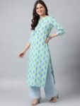 2144f3e8-b8f0-427f-b0b2-3bfe7b56b9111716188525584ANANDITAWomenQuirkyPrintedFlaredSleevesSequinnedKurta1