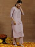 d5f8d1bc-c5e0-46e2-8aa0-c2f0f596548d1715346498953GeruaByLibasWomenFloralEmbroideredRegularSequinnedKurtawithT1