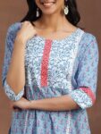 554df41e-9178-4cfd-87bc-2b358ffc6f591715330494298-Libas-Women-Blue-Floral-Printed-Pure-Cotton-Kurta-with-Trous-1
