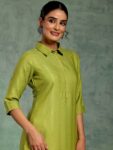 4ed56a25-fae5-4552-9892-63c559e79c1c1712048440431LibasStripedShirtCollarPathaniKurta1