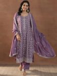 ea4b2129-2235-40d7-9372-e1820667765c1738218782645-Libas-Purple-Floral-Embroidered-Scoop-Neck-Sequinned-Straigh-2