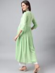 41830dce-dca0-4746-815a-cd91064ea4051716201320708ANANDITAWomenEmbroideredKeyholeNeckFlaredSleevesThreadWorkAn1