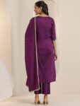 8d4cec75-e5c4-4919-aa86-116d62ec3a3e1742046212396-Libas-Floral-Embroidered-Notch-Neck-Sequinned-Kurta-With-Tro-5