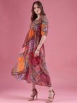 ab38e54f-e9d6-4207-8a3c-eaccb364560b1715752090739DressBerryEthnicMotifsPrintFlaredSleeveChiffonEmpireMaxiDres5