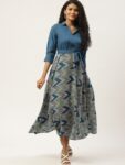 3e678b79-7b6b-4ce5-a7e5-a03150625d3c1690967279830DressBerryTealPrintCrepeFitFlareMidiDress1