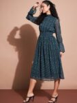 51bbc73a-44bd-4bed-9287-9e4d45c62b861694893330777DressBerryGreenFloralPrintGeorgetteA-LineMidiDress5