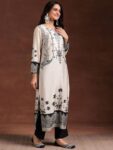 79350eee-b778-4ed5-a551-b60d9fe68a8f1728630520327-Libas-Women-Floral-Printed-Regular-Kurta-with-Trousers–With-2
