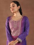 1554ca5f-1318-4e31-9881-3417f99071701744794618174-Libas-Women-Bandhani-Printed-Regular-Kurta-with-Trousers–Wi-2