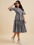 2148e1e4-af7f-45e9-a6c2-501c743209471733477391151-Azira-Checked-Cotton-Empire-Puff-Sleeve-Layered-Fit–Flare-M-1