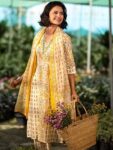 f4760a9f-a7c6-4a9c-8aad-774e66219a0f1744726574653-Libas-Off-White-Floral-Printed-V-Neck-Panelled-A-Line-Kurta–3