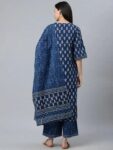 48375852-94b9-4d4a-bbaa-120c044e9a561744867984714-Libas-Floral-Printed-Keyhole-Neck-Straight-Kurta-With-Palazz-2