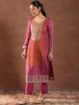 c3fc0a0a-35bb-4193-8dc7-cd1b6d0b05e01742281359710-Libas-Women-Bandhani-Printed-Regular-Sequinned-Kurta-with-Tr-2