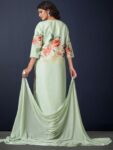 071941b6-aba4-42d1-adeb-13aaa1714e3c1745661703278-Indo-Era-Floral-Printed-Regular-Linen-Straight-Kurta-With-Tr-2