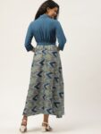 3e678b79-7b6b-4ce5-a7e5-a03150625d3c1690967279830DressBerryTealPrintCrepeFitFlareMidiDress1