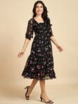 6a065ea3-dd72-43e5-b8e9-77b72202d20b1716613822720AziraFloralPrintPuffSleeveGeorgetteFitFlareMidiDress1 (1)