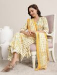 f4760a9f-a7c6-4a9c-8aad-774e66219a0f1744726574653-Libas-Off-White-Floral-Printed-V-Neck-Panelled-A-Line-Kurta–3