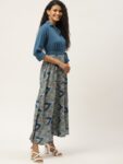 3e678b79-7b6b-4ce5-a7e5-a03150625d3c1690967279830DressBerryTealPrintCrepeFitFlareMidiDress1