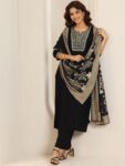 816dc6c7-e89f-4911-8a72-27f469323ca11742058285111-Libas-Floral-Yoke-Design-Notch-Neck-Straight-Kurta-With-Trou-2