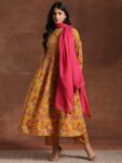 60f56798-0924-4917-9bd3-36a5272396d81715344320422LibasFloralPrintedRoundNeckThree-QuarterSleevesPureCottonKur6