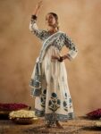 c0097ab5-97c9-4bac-94f3-a4f1b0fd4e9e1742812265456-Indo-Era-Floral-Printed-Empire-Pure-Cotton-Anarkali-Kurta-Wi-5