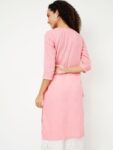 7e6bb49e-4704-456e-9dcb-ccfe6890c4301734531703061maxWomenGeometricCheckedKurta1