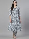 a0b16aaa-40d5-4c2a-841a-0d6b3cf55d3c1711113019817FloralPrintedRegularPureCottonKurtawithTrousers7