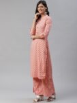 a19ca9c3-0eb5-49e6-aea3-30009e6cfbef1696324476848WomenPeachColorCottonFabricKurtaPalazzoSet1