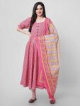 4e2b016c-c3c8-45c5-9de8-be063bba13071736416808728-KALINI-Floral-Printed-Pure-Cotton-Anarkali-Kurta-With-Trouse-1