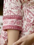 9303f39e-9968-409f-89fc-b1ae15a484341705664221461KALINIWomenPinkFloralYokeDesignEmpireMirrorWorkPureCottonKur6
