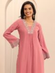 b89cc126-0346-4390-b9ff-ffd9bf5990351748081250914-Gerua-By-Libas-Floral-Yoke-Design-Pleated-Sequinned-Straight-2
