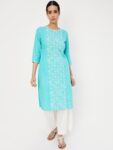 69a15460-3733-4692-918c-c7b6aa21b6f91720598300507maxWomenGeometricPrintedSequinnedKurta1