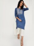 95652cc6-368d-469b-84ae-2a7e446bad4f1720589891752maxWomenFloralYokeDesignKeyholeNeckFlaredSleevesThreadWorkKu1