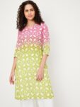 ac395c35-8688-418f-a0e8-01a344b18da41717992233015maxWomenFloralPrintedFlaredSleevesSequinnedKurta1
