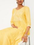 0e3e173f-d3cc-4fb2-a5b1-4242fec201dd1717819470983maxWomenFloralEmbroideredFlaredSleevesThreadWorkKurta1