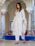 2ae97c0f-08a9-441c-b5b9-7bb0d0bee17a1743006654186-KALINI-Floral-Printed-V-Neck-Straight-Pure-Cotton-Kurta-With-2