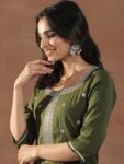 a78d51a6-2875-4283-851c-4a643d6901d31738218739546-Libas-Olive-Green-Floral-Embroidered-Sequinned-Straight-Kurt-2