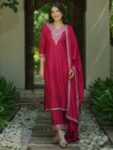 d1df26d6-1cf0-42ea-8a71-c488447915891735804382686-Libas-Women-Floral-Yoke-Design-Regular-Kurta-with-Trousers—2