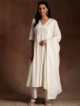 acaf4563-1c71-41e3-aad6-aca29d2d61711711431103558Offwhitefloralembroidereda-linehighslitkurtawithembroideredp1
