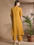 aa44adbb-c544-4acd-a1df-25eabcf3a9cf1716637454852KALINIWomenKanthaWorkA-LineKurtaWithPantSetSmall-Yellow1