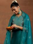 7bcb357c-790e-46c4-83eb-6c7959deb3521736494476259-Libas-Floral-Yoke-Design-Embroidered-Sequinned-Notch-Neck-Ku-2