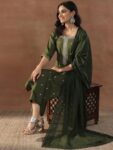 a78d51a6-2875-4283-851c-4a643d6901d31738218739546-Libas-Olive-Green-Floral-Embroidered-Sequinned-Straight-Kurt-2