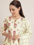 4d419808-0e9e-4f53-b81d-dcf273c3d61c1741008722660-Libas-Off-White-Floral-Printed-Keyhole-Neck-Straight-Kurta-W-2