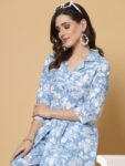 22b0bef5-82de-40c3-817f-880c328f235b1695845562658KALINIWomenBlueFloralPrintedRegularPureCottonKurtawithTrouse7