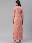 a19ca9c3-0eb5-49e6-aea3-30009e6cfbef1696324476848WomenPeachColorCottonFabricKurtaPalazzoSet1