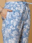 22b0bef5-82de-40c3-817f-880c328f235b1695845562658KALINIWomenBlueFloralPrintedRegularPureCottonKurtawithTrouse7