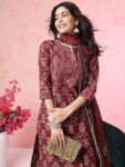 684a8199-b33e-44d0-b47e-f34b13f17cc11709187772205WomensWineEthnicPrintedKurtawithtrousersfoilprinteddupatta1