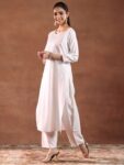imgi_4_86846935-d844-48e1-9dc7-238921592da11733982199002-Libas-Round-Neck-Yoke-Design-Sequinned-Straight-Kurta-with-T-2