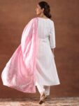 imgi_4_86846935-d844-48e1-9dc7-238921592da11733982199002-Libas-Round-Neck-Yoke-Design-Sequinned-Straight-Kurta-with-T-2